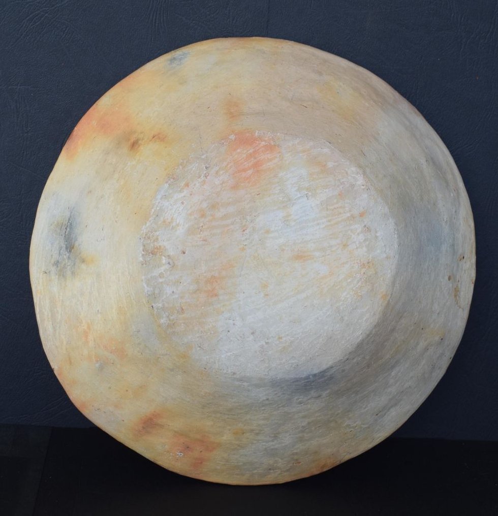 餐具碗 图案鱼 24厘米 BERBER KABYLE - Terracotta - 摩洛哥 - 阿尔及利亚 - 20世紀初 #2.1