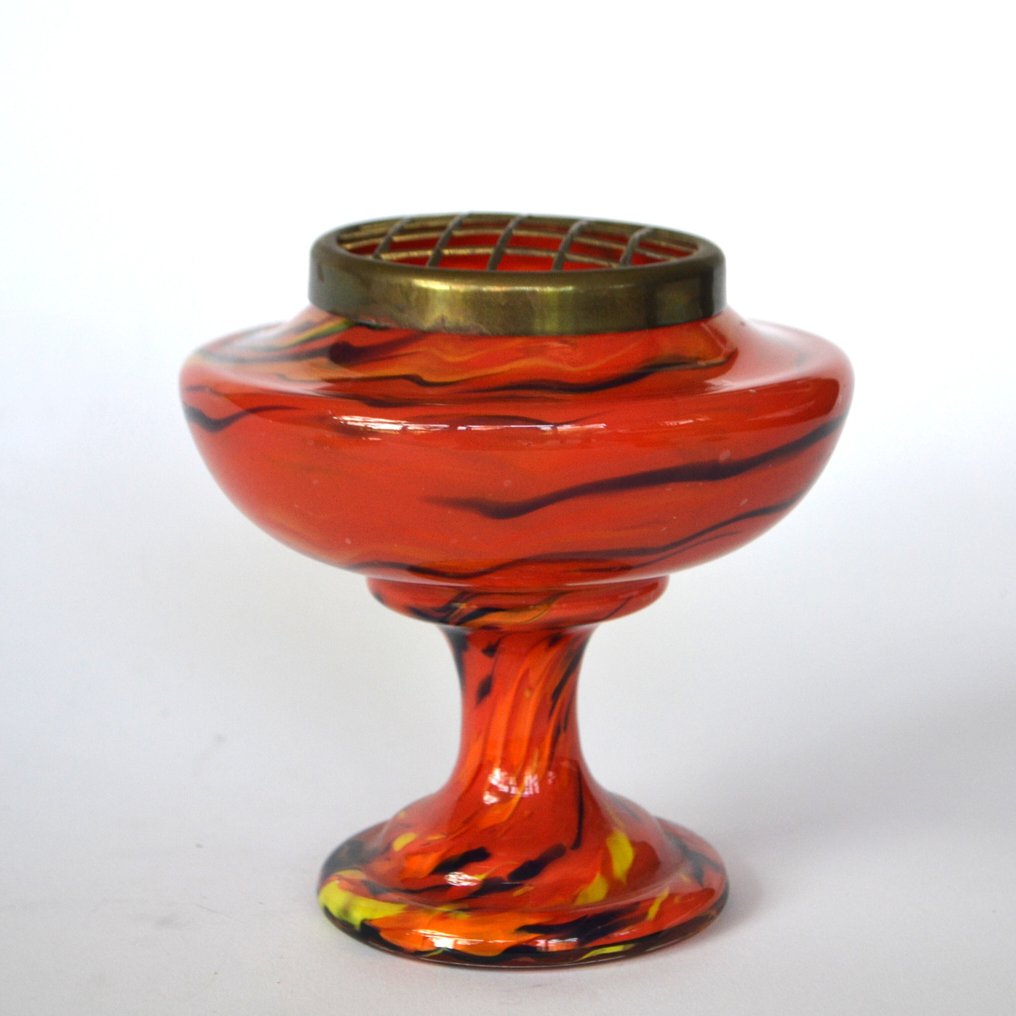 Vase - Glas, Messing #1.0