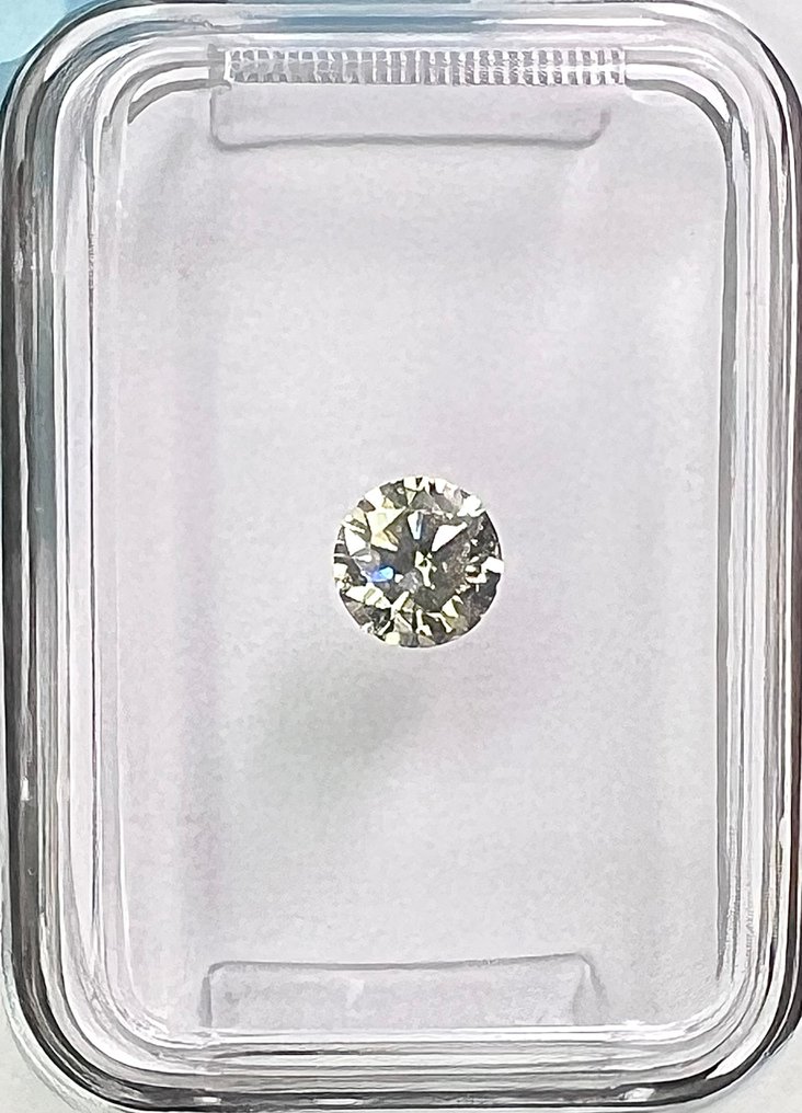 没有保留价 - 1 pcs 钻石  (天然)  - 0.30 ct - 圆形 - M - SI1 微内含一级 - 国际宝石研究院（IGI） #1.0