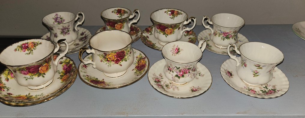 Royal Albert - Σετ φλιτζανιών τσαγιού (8) - Πορσελάνη #1.0