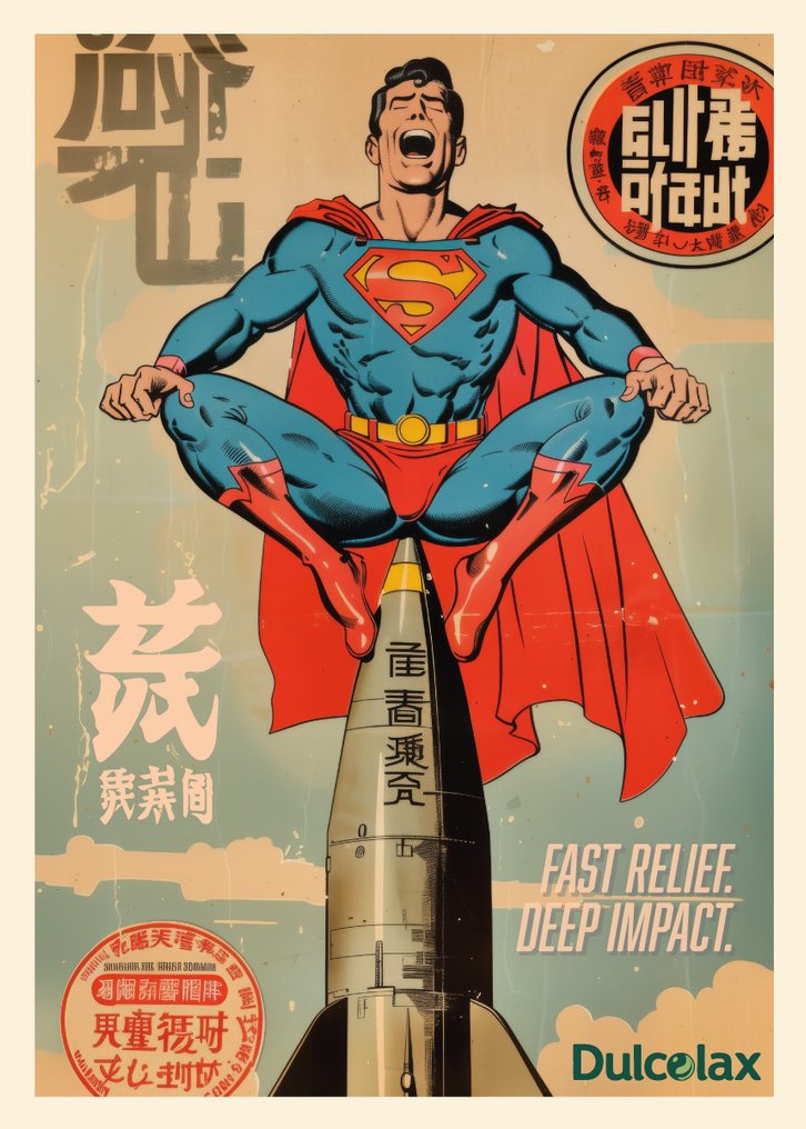 Kobalt - Dulcolax - Superman (Galaxy Advertising series) - 2025 #1.0