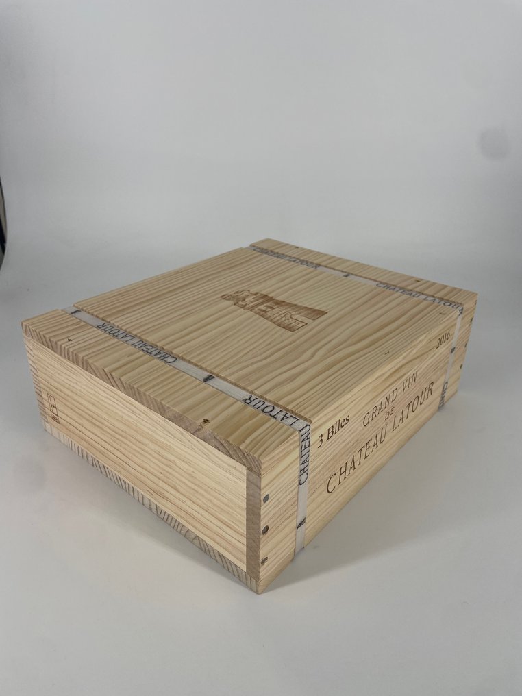 2016 Chateau Latour - Burdeos, Pauillac 1er Grand Cru Classé - 3 Botellas (0,73 L) #1.0