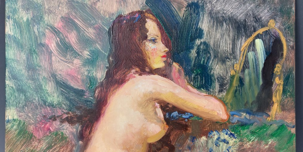 Rinat Animaev (1955) - Zittend naakt #4.3