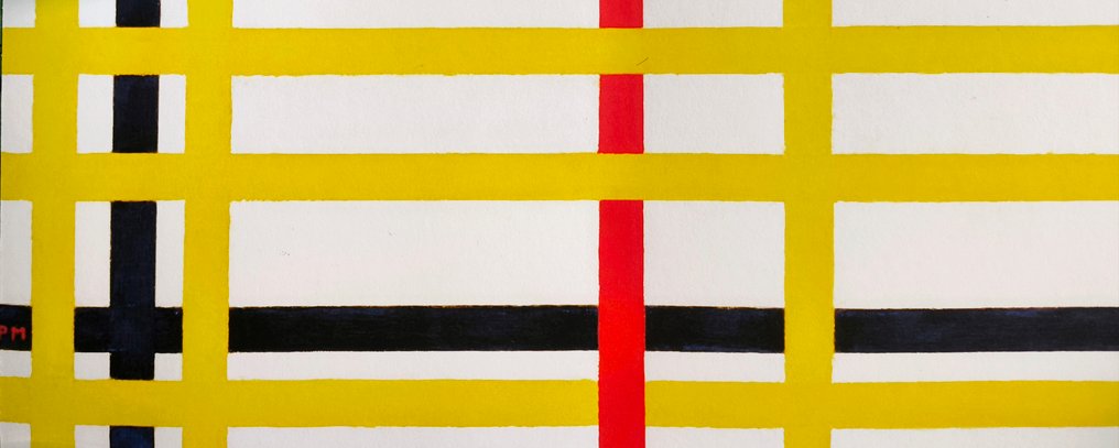 Piet Mondrian (1872–1944) (after) - "New York City, 1942" #2.1