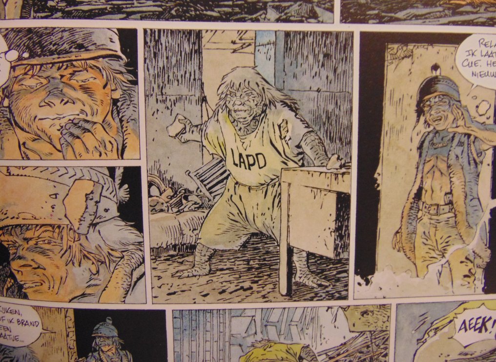 Hermann - 1 Pencil drawing - Jeremiah - Voorstudie in inkt - 2011 #1.0