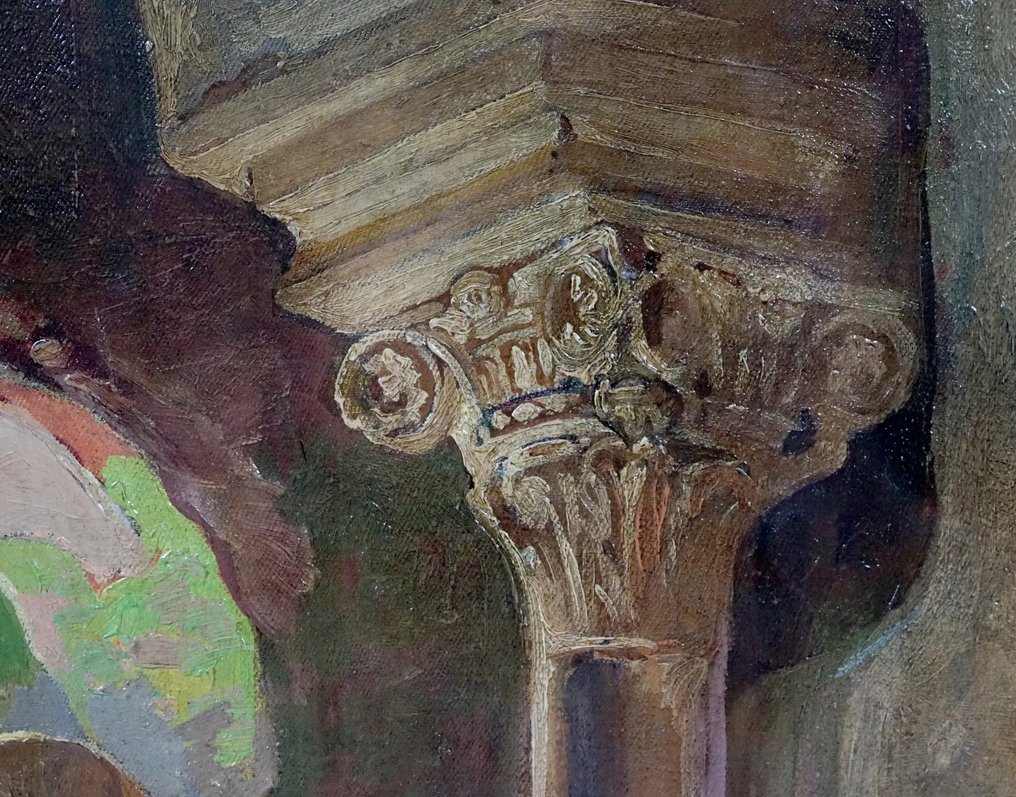 Onorato Carlandi (1848-1939) - Chiostro affrescato #2.1