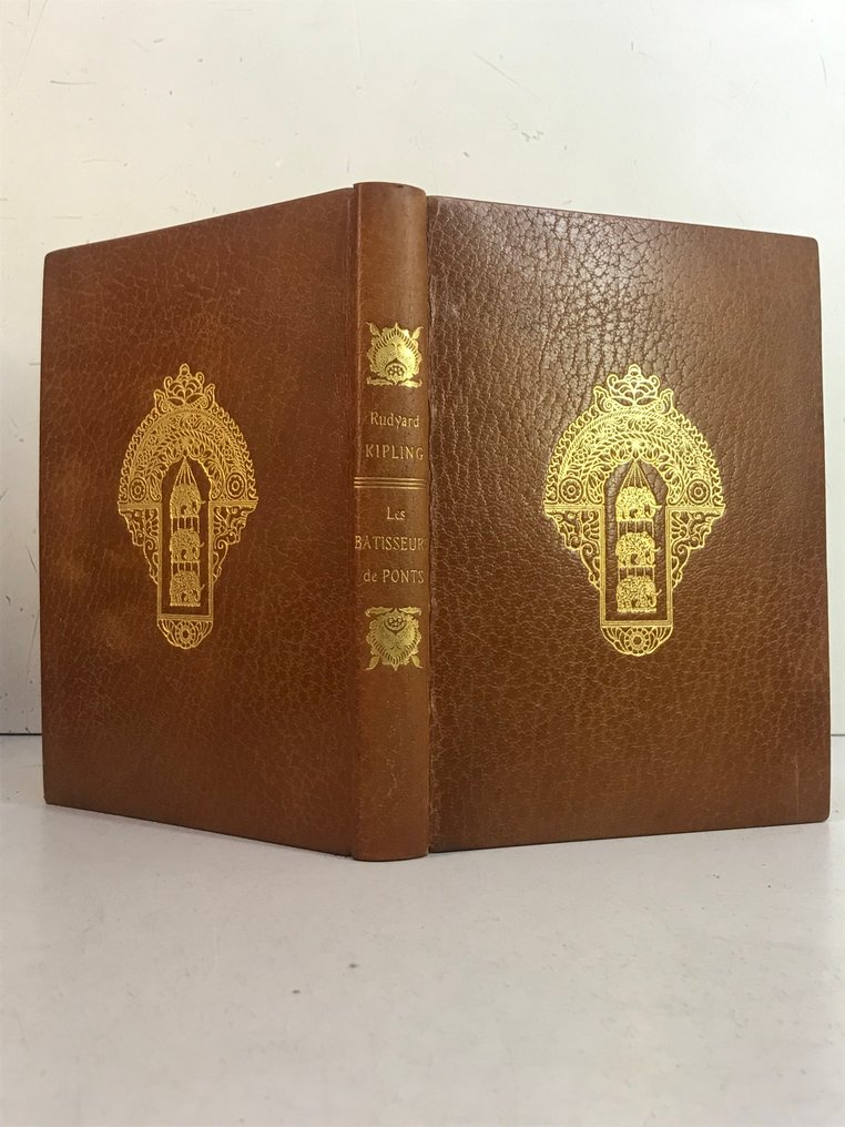 Deluermoz / Rudyard Kipling / Louis Fabulet et Robert d'Humières - Les bâtisseurs de ponts [Reliure de René Kieffer] - 1935 #2.1
