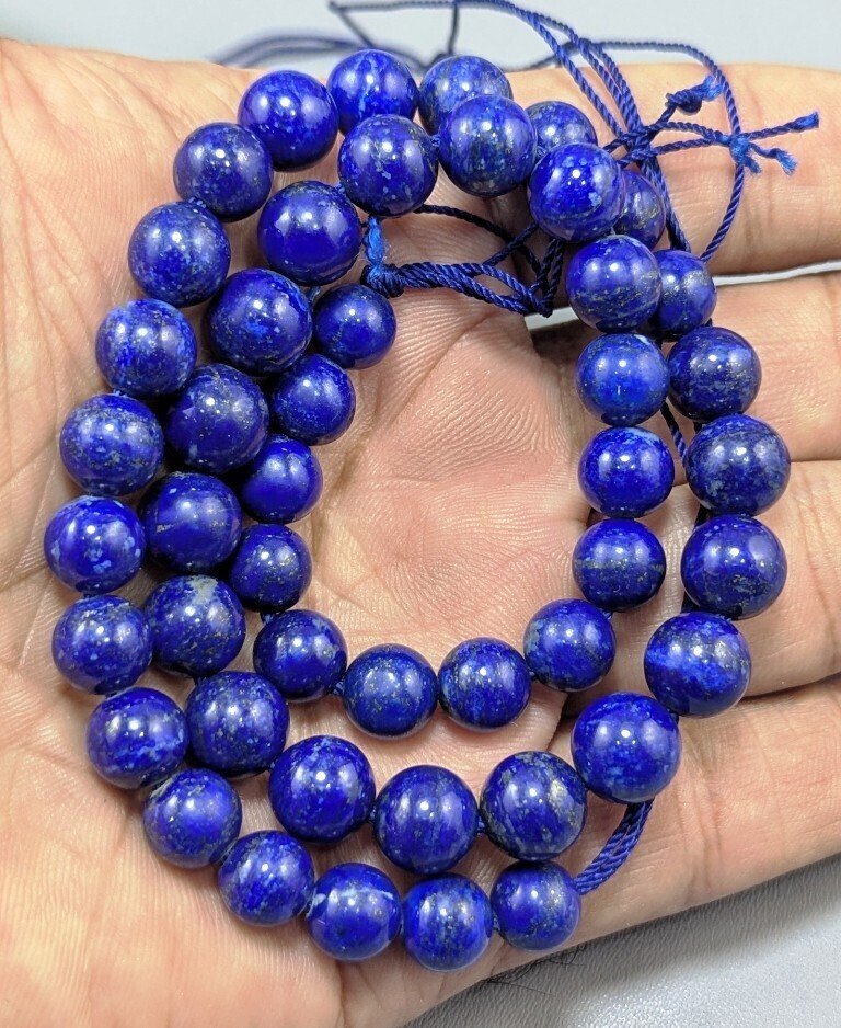 Lapis Lazuli Gemstone Necklaces - Height: 420 mm - Width: 420 mm- 97 g - (2) #3.2