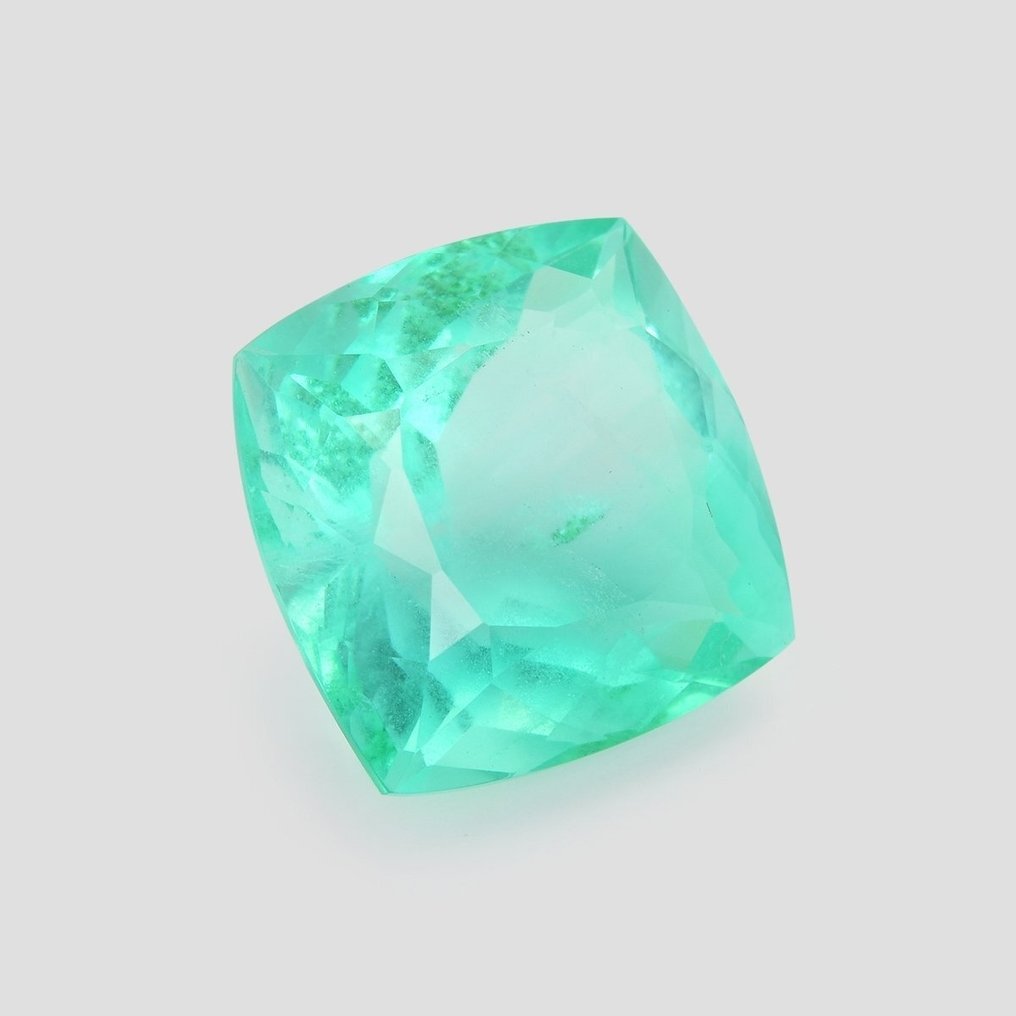 No reserve price - 1 pcs Green Fluorite - 21.42 ct - Antwerp Laboratory for Gemstone Testing (ALGT) #4.3