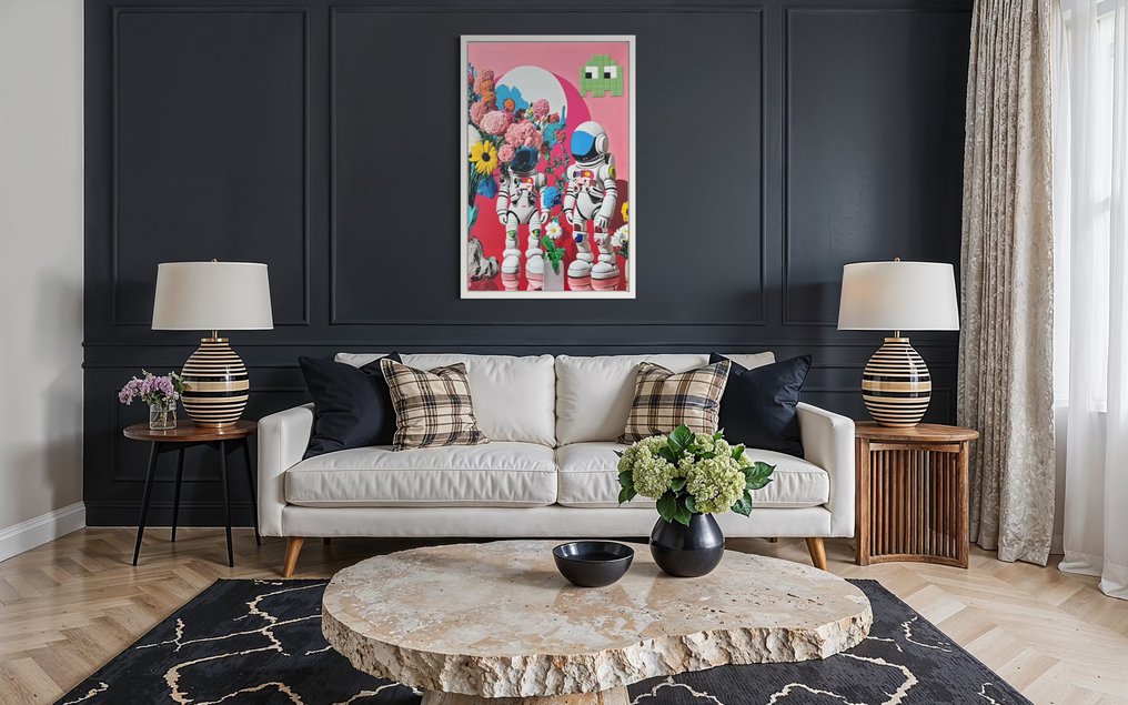 Hiroshi (1981) - Cosmo Pixel 1/1 Toile XXL #4.3