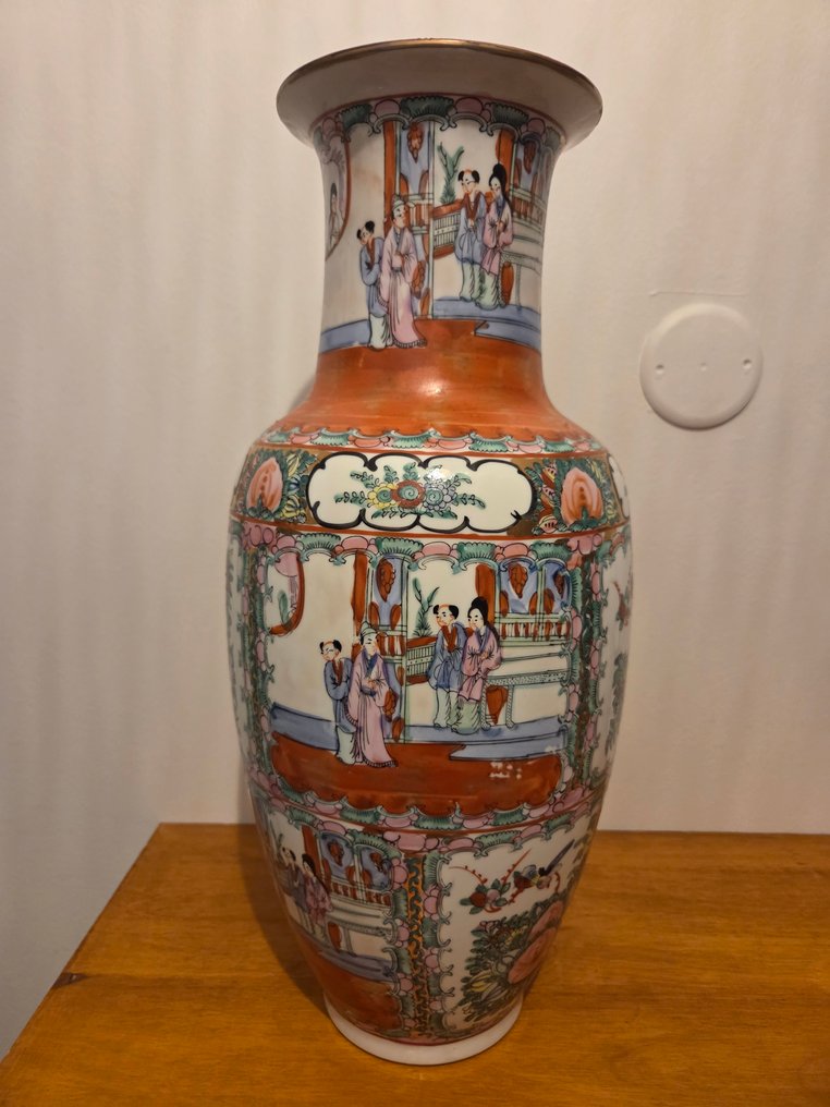 花瓶 - 瓷器 - 中國 - 中国复古花瓶  (沒有保留價) #1.0