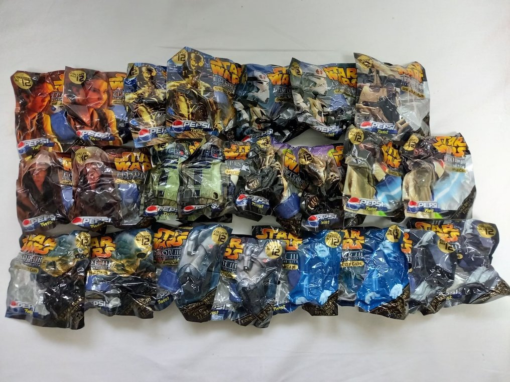 Pepsi - Rare Unopened Pepsi x Star Wars figures Bottle Cap - 玩具人偶 (20) - 塑料 #1.0