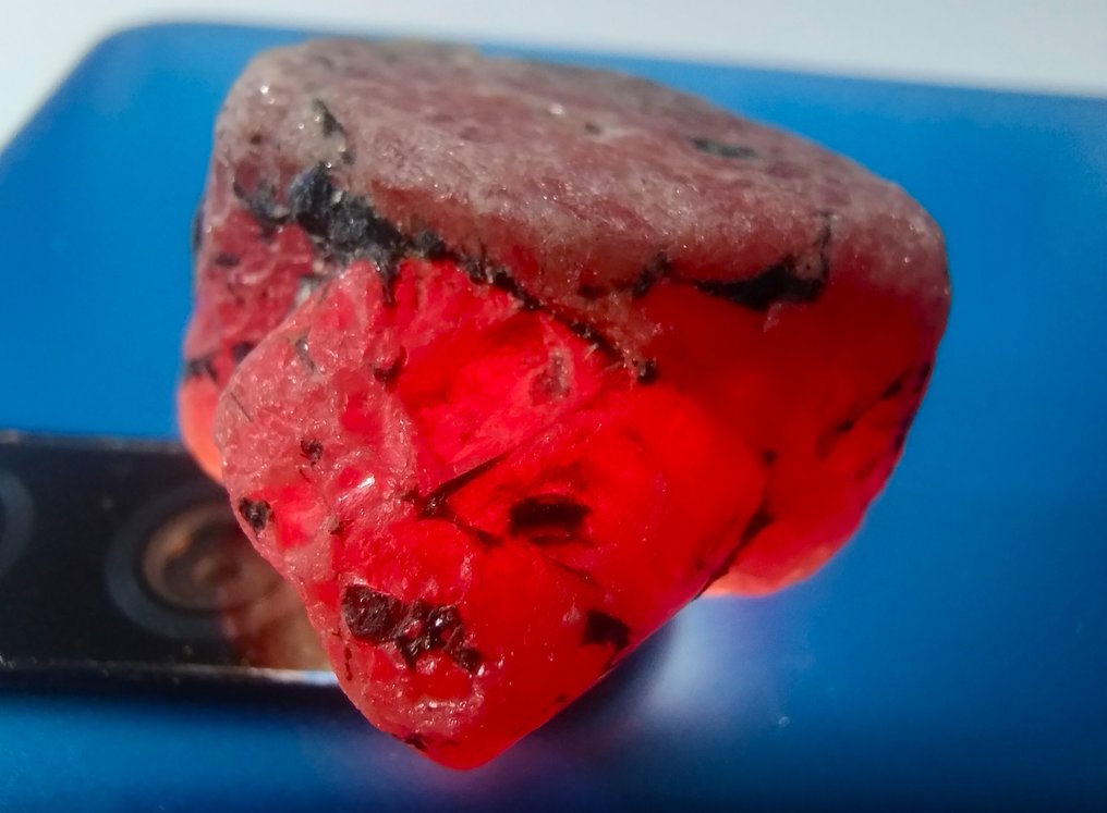 139.5 克拉 - 巨大的未处理红宝石 粗糙- 27.9 g #2.1