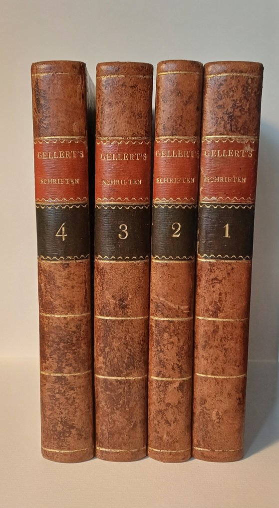 Christian Fürchtegott Gellert - Sammlung der sammtlichen Schriften von Herrn C.F Gellert - 1763 #1.0
