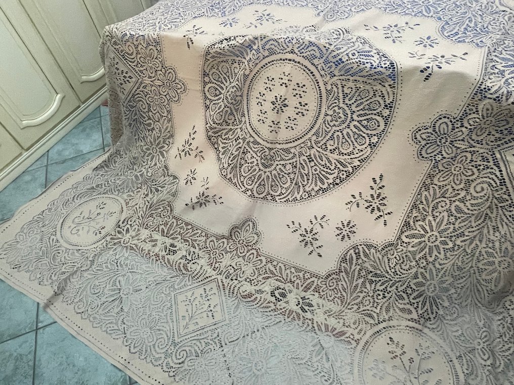 copriletto vintage - Sengeteppe  - 263 cm - 238 cm #4.3