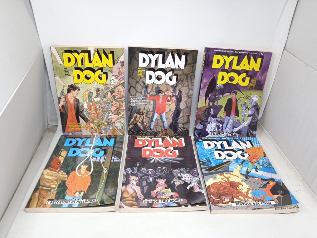 Sequenza completa 21x - Dylan dog albo gigante 1/21 completa - Bonelli - 21 Fumetti - Første udgave #3.2