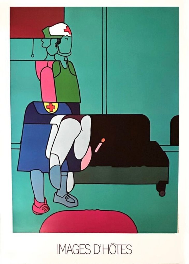 Valerio Adami (1935) - IMAGES D'HÔTES #1.0