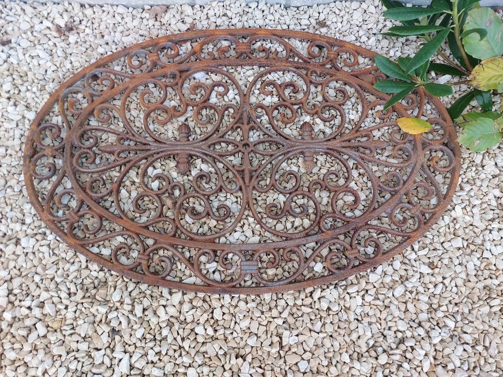 墙面装饰 - 欧洲 - 大型椭圆形门垫 #3.2