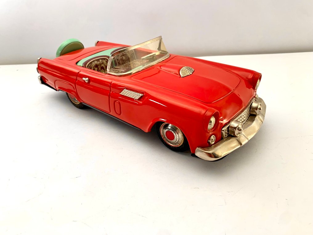 Toy Nomura - Tinn lekebil - “Marvellous Car” 1956 Thunderbird Speedster - 1950–1960 - Japan #1.0