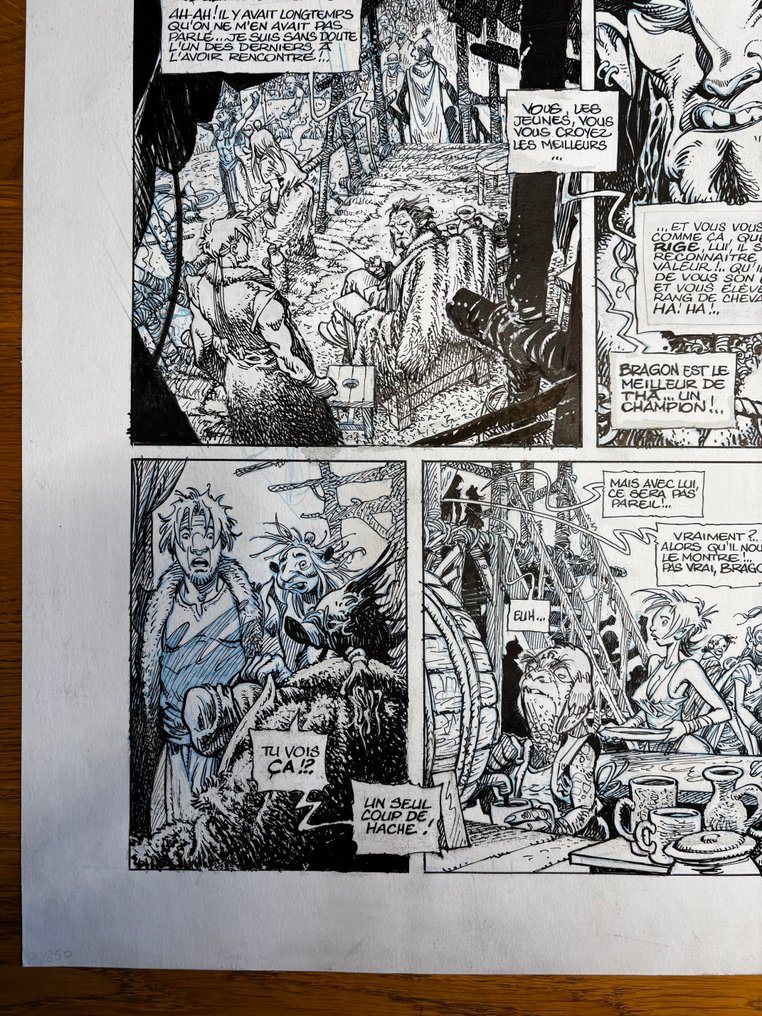 Aouamri, Mohamed - Original page - La Quête de l'oiseau du temps - Avant la Quête #2.1