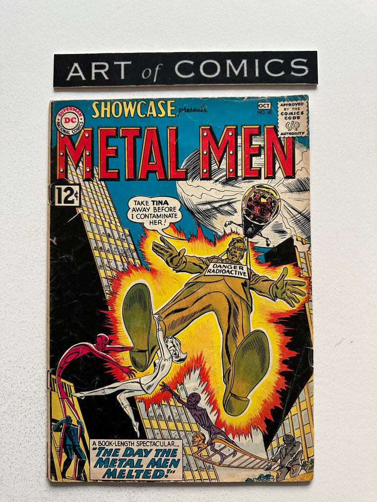 Showcase #40 - 4th appearance Metal Men - 1 Comic - First edition - 1962 #1.0