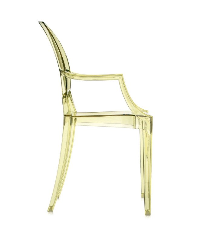 Kartell - Philippe Starck - Καρέκλα - Λούις Γκοστ - Πολυανθρακικό #3.2