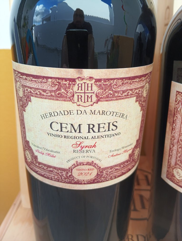 2021 & 2022 Herdade da Maroteira, Cem Reis Syrah - 斗羅河 Reserva - 2 馬格南瓶 (1.5L) #1.0