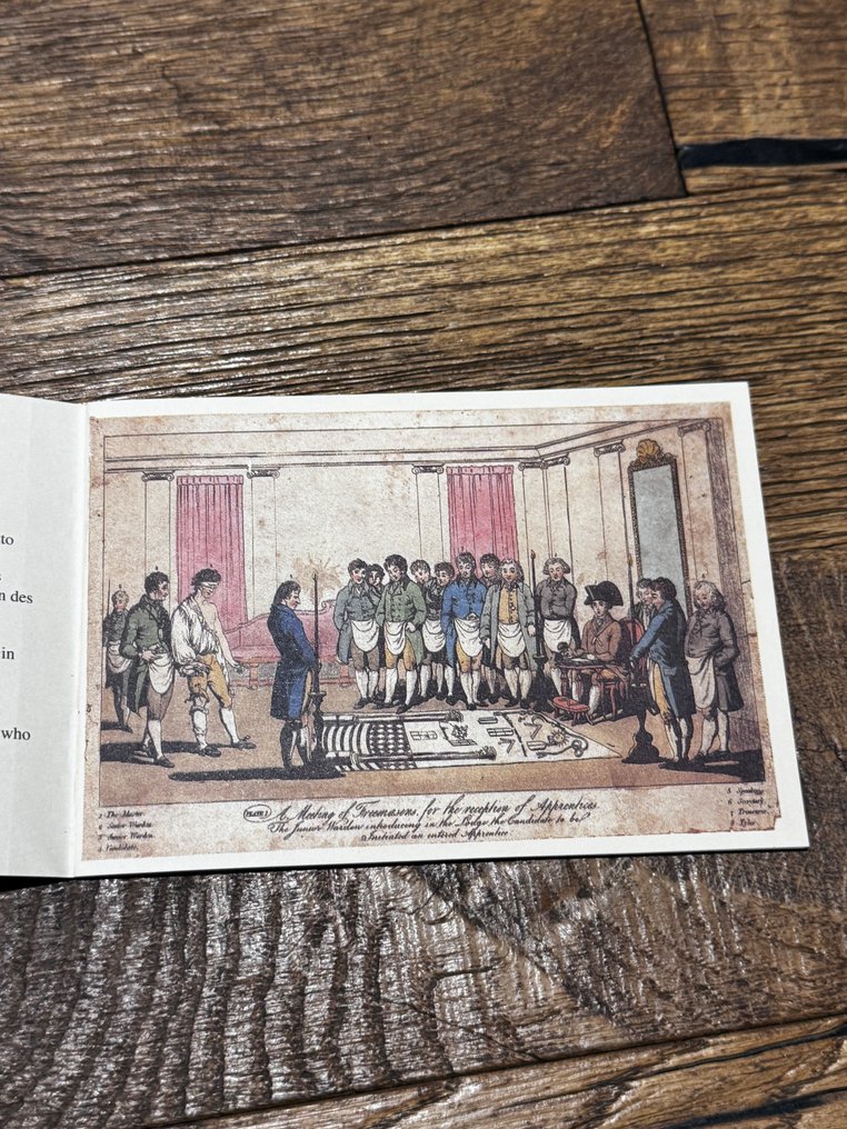 Freemasonry - 18th Century Plates depicting French Masonry/ 0612 out of 1500 copies only - 1996 #1.0