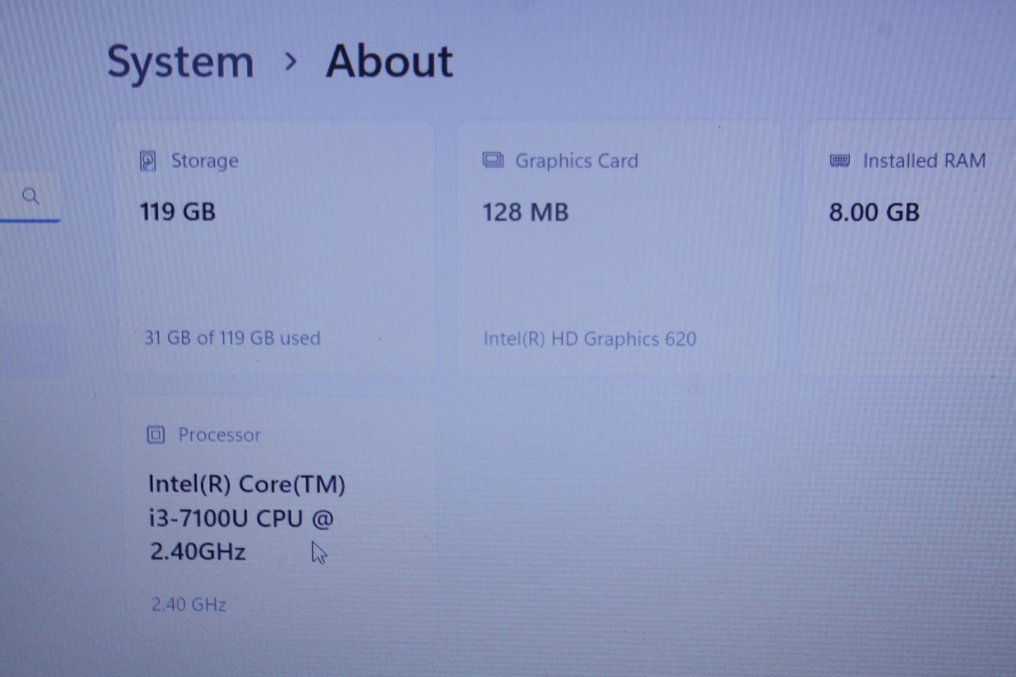 Powerful business notebook: HP ProBook 450 G4 - Intel Core i3-7100U CPU, 8GB DDR4 RAM, 128GB SSD - Φορητός υπολογιστής - Windows 11 Επαγγελματική #3.2