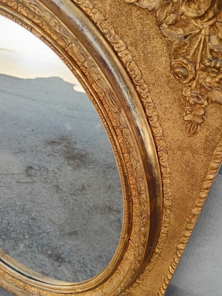 Καθρέφτης - Ξύλο, Πολυχρωματιστό, χρυσό φύλλο #3.2