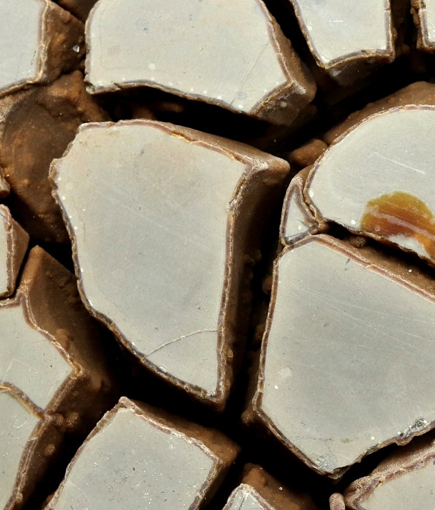 Large Septarian nodule on stand Egg - Height: 31 cm - Width: 30 cm- 8.5 kg #3.2