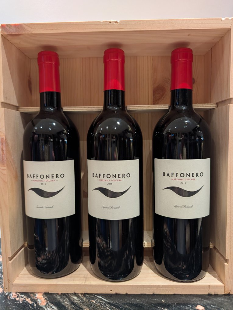 2015 Rocca di Frassinello, BaffoNero - 托斯卡纳 - 3 Bottle (0.75L) #2.1