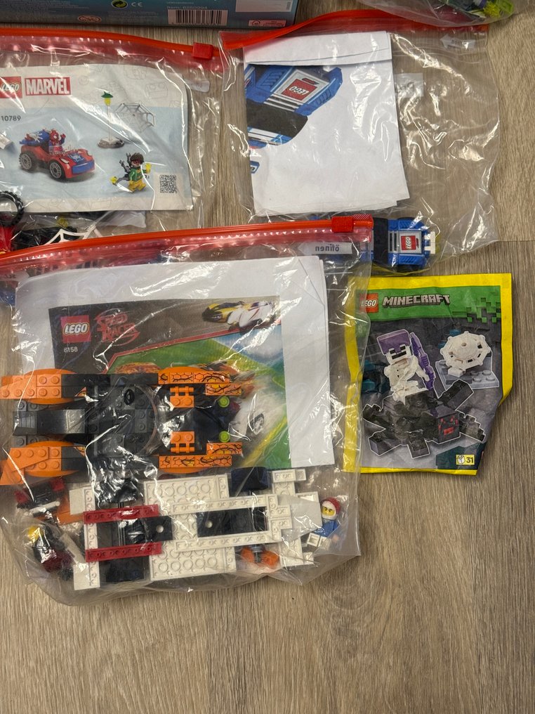 LEGO Set - Duplo, Disney, Technic, Marvel, City, Minecraft, Speed Champions - LEGO Konvolut – verschiedene Sets (Disney, Duplo, Technic, Marvel, Minecraft u.a.) – teils ohne #3.2