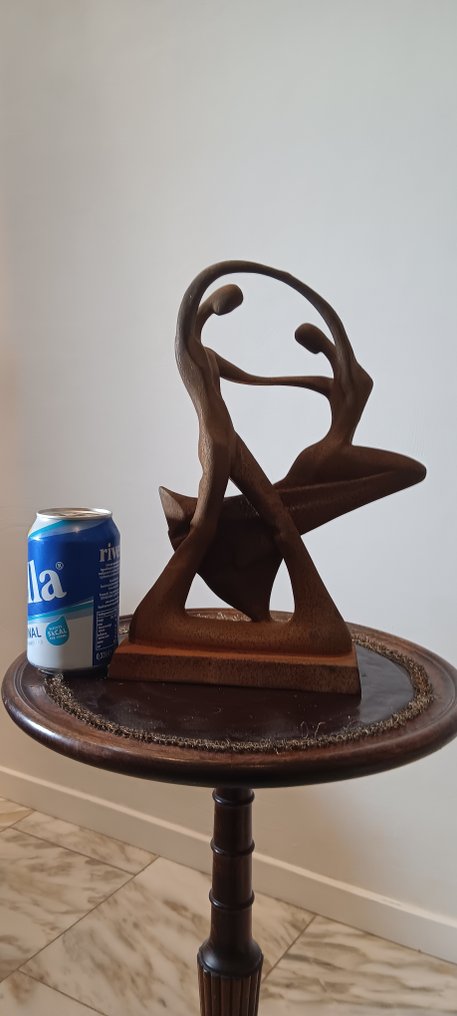 Γλυπτό, Dansend paar - 30 cm - χυτοσίδηρος - 2025 #2.1