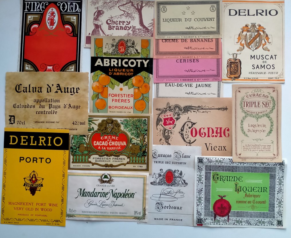 Colecție tematică - Etichete de lichioruri și băuturi spirtoase #3.2