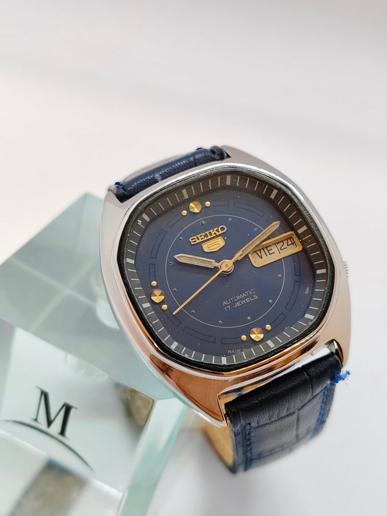 Seiko 5 7009-5210 Automatic Vintage Watch - Seiko 5 Automatic Day-Date - No reserve price - Men - 1970 #1.0