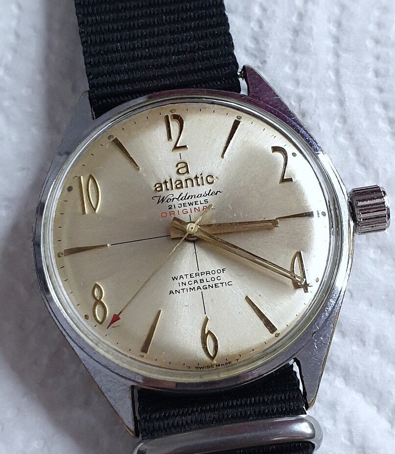 Atlantic Worldmaster BigCrown - (Wehrmachtswerk) - Ingen mindstepris - Mænd - 1960-1969 #2.1