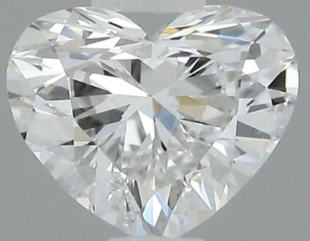 1 pcs 钻石  (天然)  - 0.44 ct - 心形 - E - IF - 美国宝石研究院（GIA） #1.0