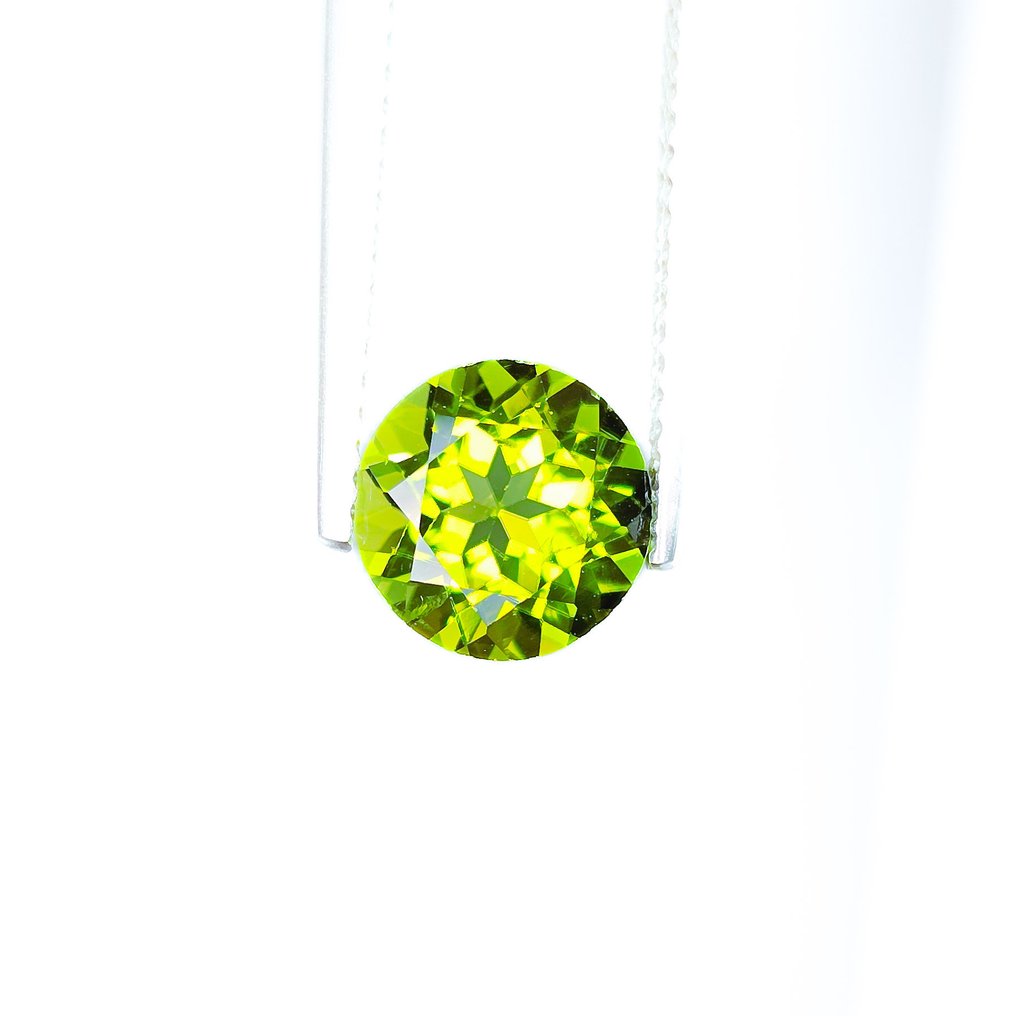 Ingen mindstepris - 2 pcs Peridot - 4.39 ct - International Gemological Institute (IGI) - par #4.3