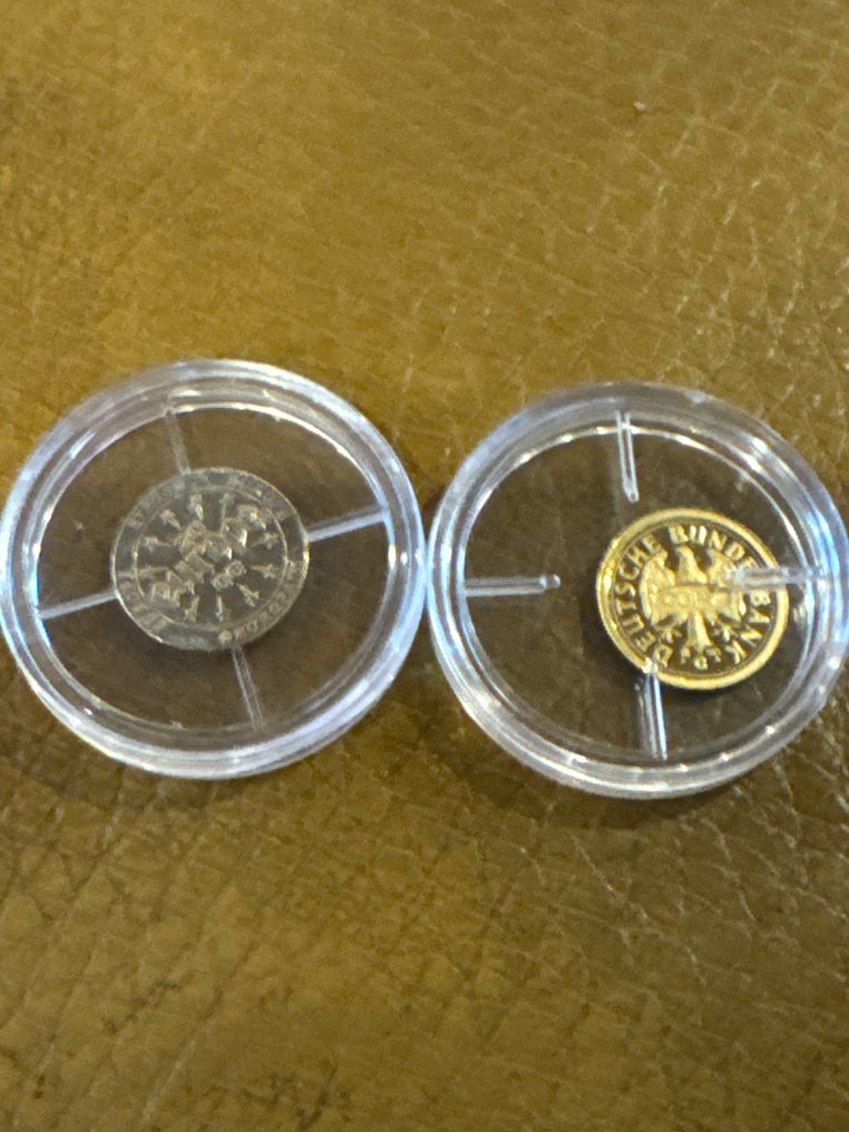 1 gram - Goud - Deutsche Mark und Europa Kalender  (Zonder minimumprijs) #3.2