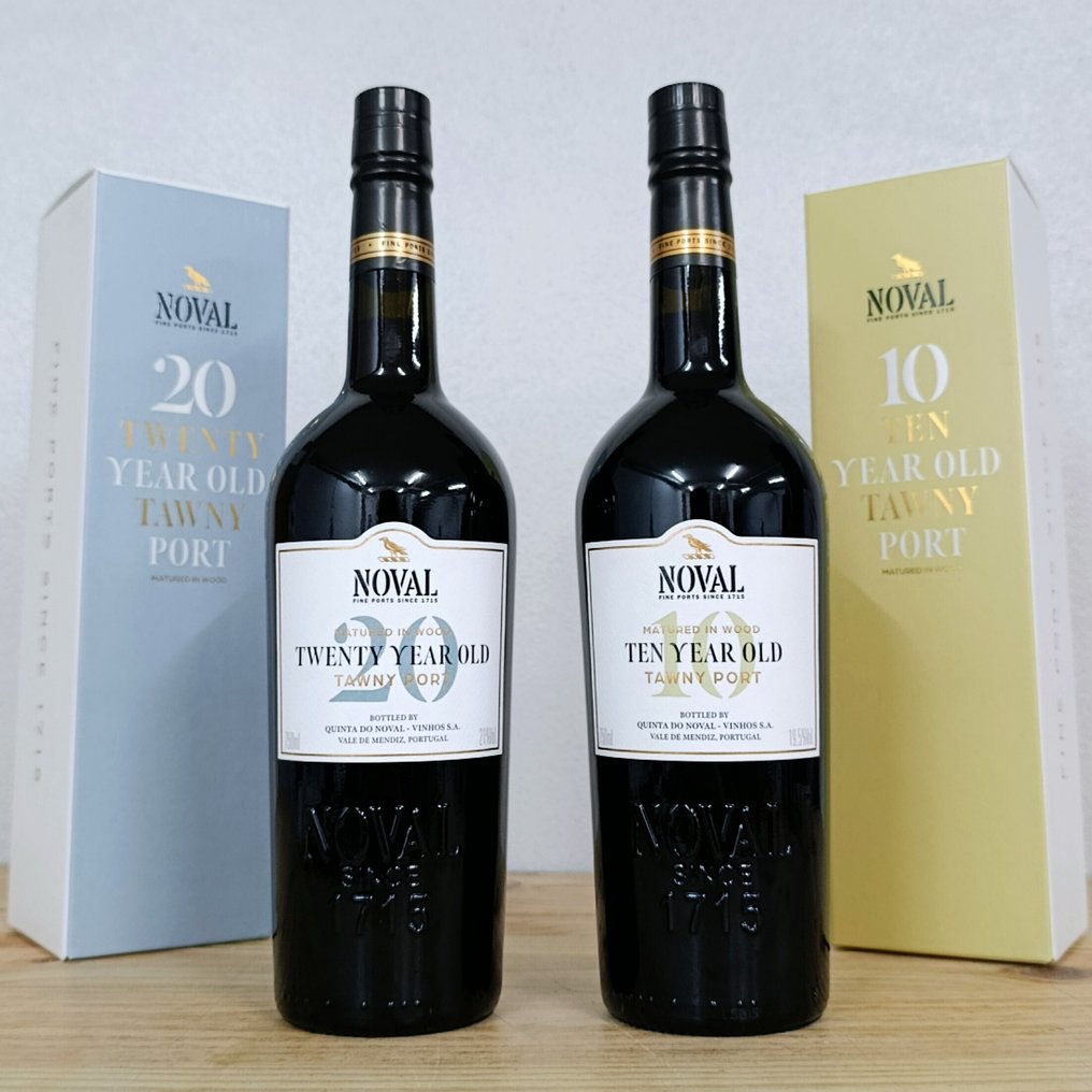 Quinta do Noval - 10 years old Tawny, 20 years old Tawny -  Douro  - 2 Bottles (0.75L) #1.0