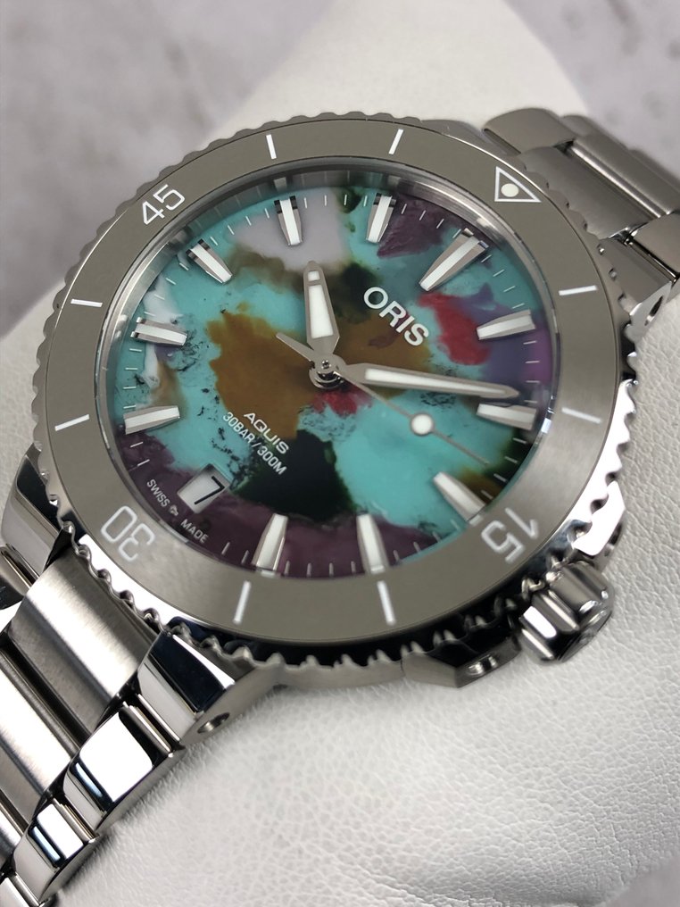 Oris - Aquis Date Upcycle Automatic - 01 733 7770 4150-Set - Unisex - 2020+  #2.1