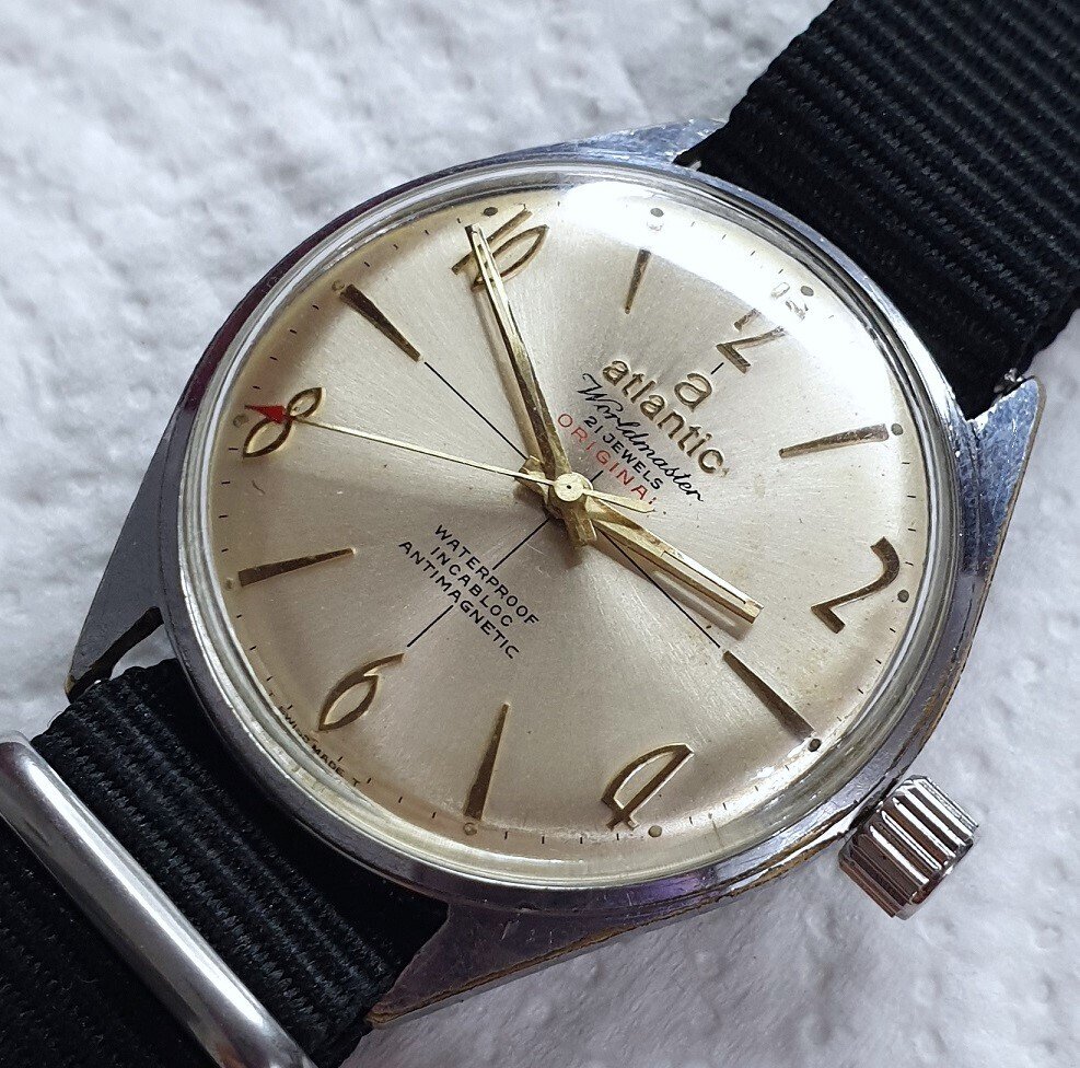 Atlantic Worldmaster BigCrown - (Wehrmachtswerk) - Ingen mindstepris - Mænd - 1960-1969 #1.0