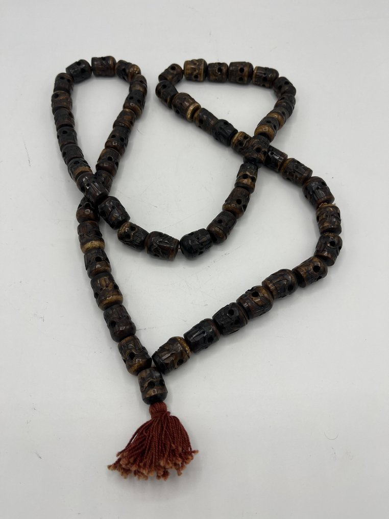 Scull Mala - horn - Nepal - 20th century #1.0