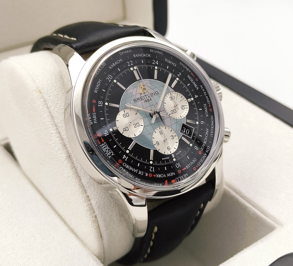 Breitling - Transocean Chronograph Unitime - AB0510 - Uomo - 2010-2020  #1.0