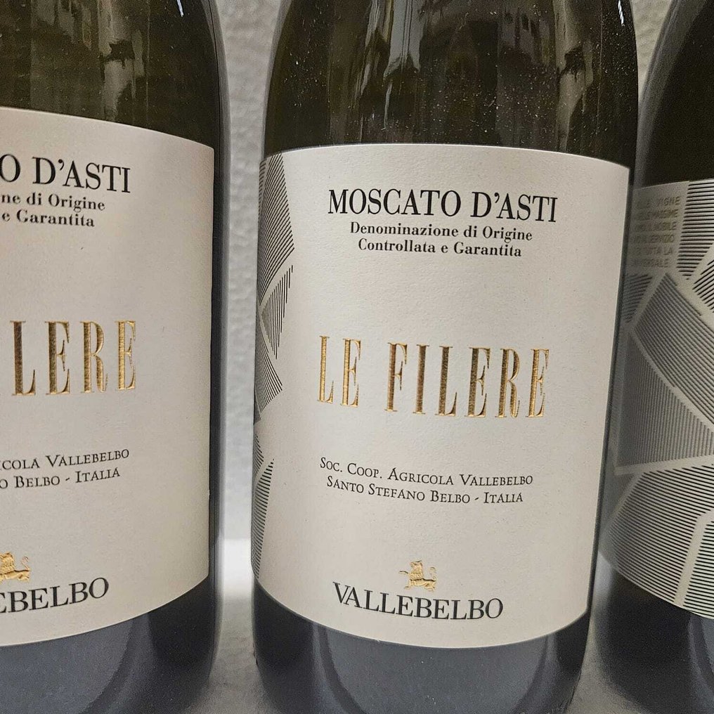 2025 Vallebelbo, Le Filere Moscato D'Asti - Piemonte DOCG - 12 Flaskor (0,75L) #3.2