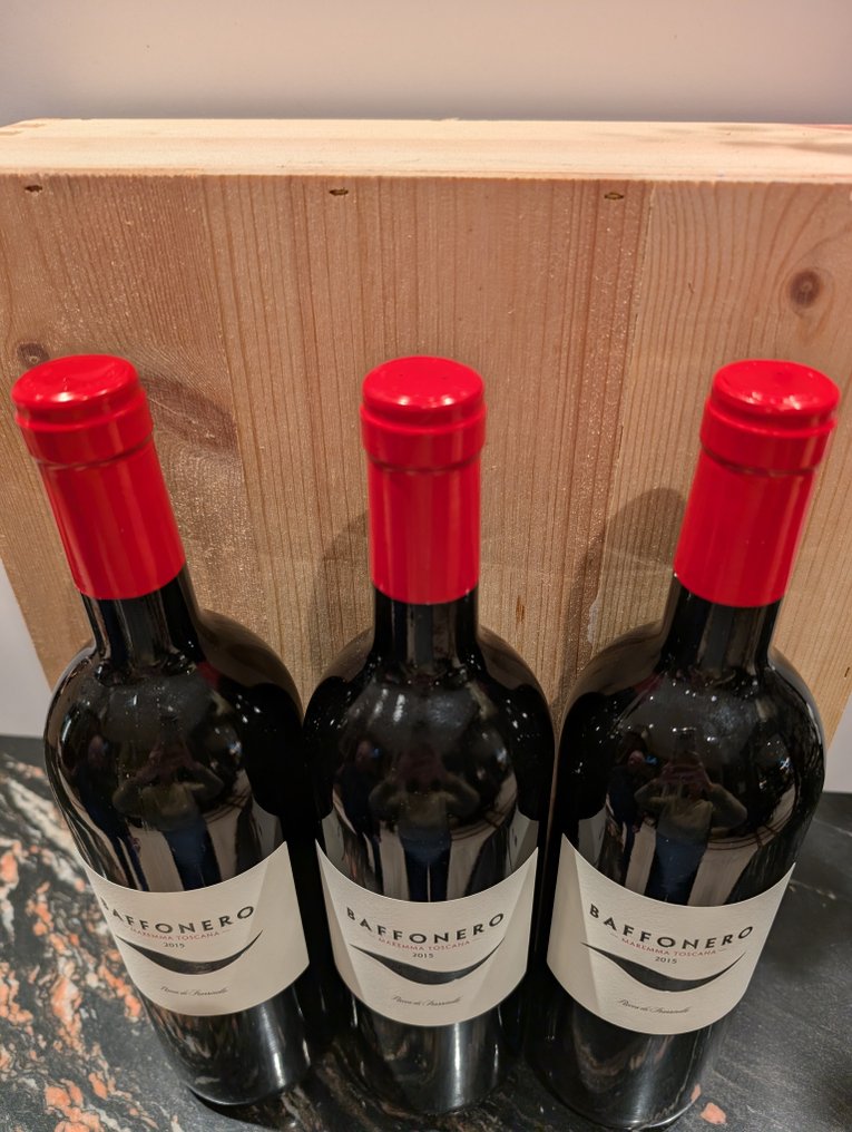 2015 Rocca di Frassinello, BaffoNero - 托斯卡纳 - 3 Bottle (0.75L) #4.3