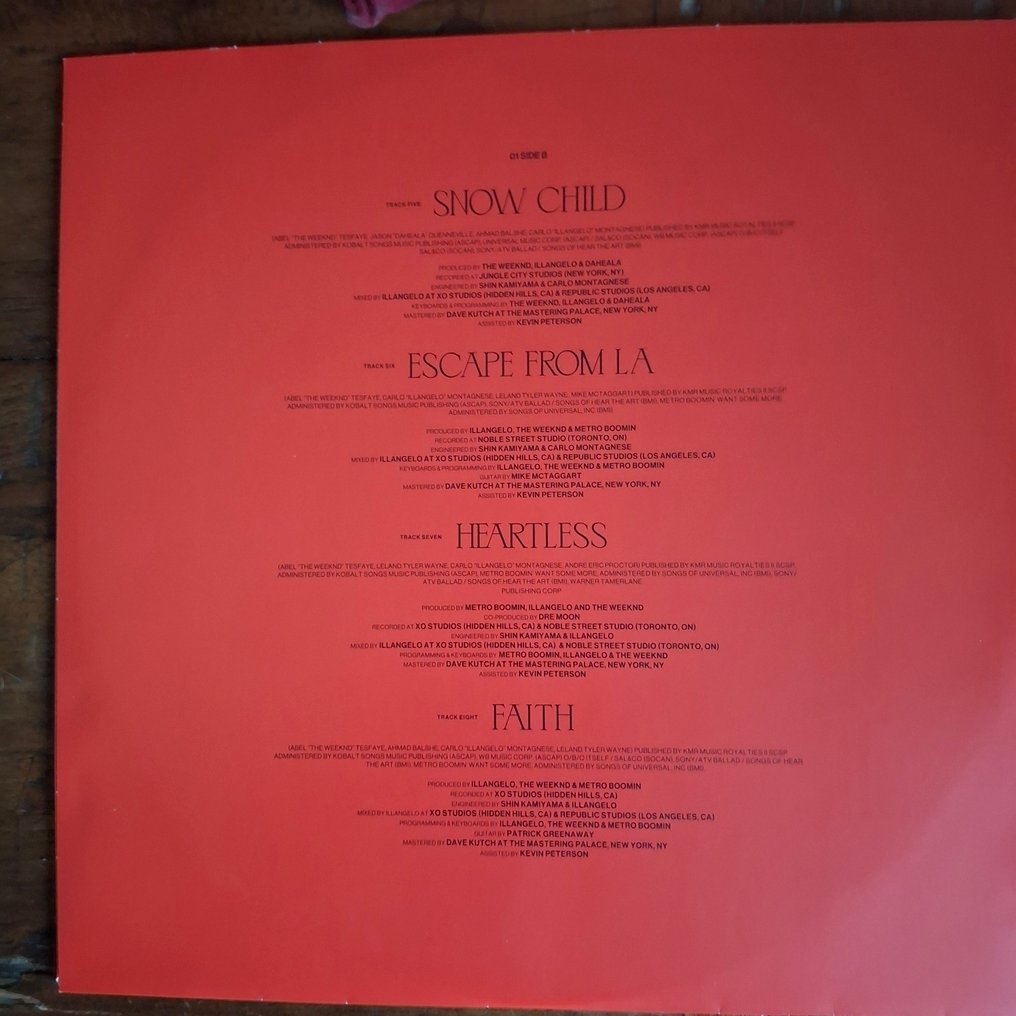 The Weeknd, Tyler the creator - 2 x albums - After Hours / Flower Boy - Multiple titles - LP Albums (multiple items) - 2017 #4.3