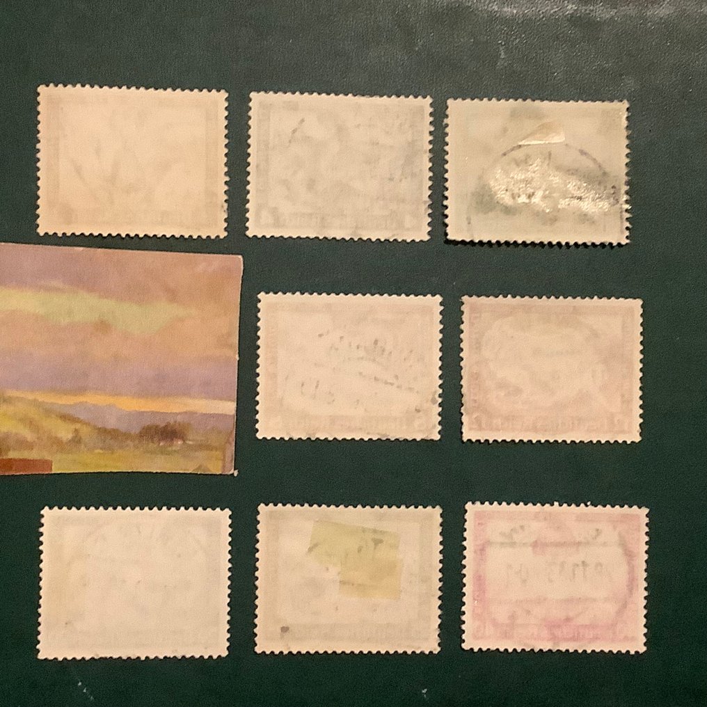 Γερμανική Αυτοκρατορία 1933 - Βάγκνερ με κεντρικές ακυρώσεις. - Michel 499/507 #2.1