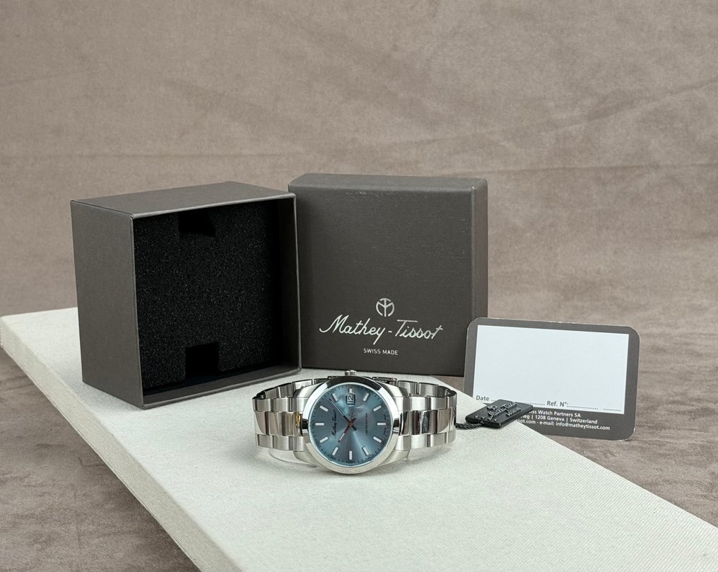 Mathey-Tissot - Mathy Date Limited Edition - 沒有保留價 - H451BU - 男士 - 2020+  #2.1